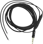 SWOOMEY 1Pc Earphone Cable with Volume Control DIY Semi Finished Headphone Wire Compatible with iPhone Superior Sound Lightweight and Flexible Design