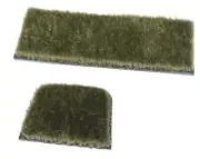 Cir-Cut Archery 2 PC Adhesive GREEN SUPER HAIR RUG CARPET BOW ARROW REST QUIET!