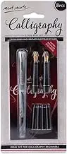 Mont Marte Calligraphy Signature 2-Nibs Pen 8 Pieces Set