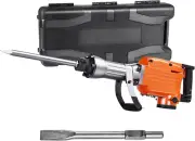 MAX 2200W Electric Jackhammer Heavy Duty, 1350 BPM Concrete Breaker, 2Pcs Chisel