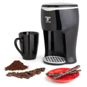 Mini Drip Coffee Maker with Mug, Small Coffee Pot With Coffee Cup, Mini Coffe...