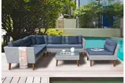 Moorooduc Set - 6 Seater Outdoor Corner Lounge Set