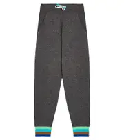 [Scotch & Soda Kids] Scotch & Soda Kids Cotton-blend sweatpants Y 14 grey