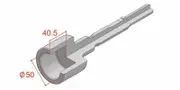 Action 22722250 - Star Picket Driver 50 x 250mm - 21mm Hex