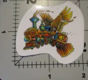 EMEK Train Grateful Dead Bird STICKER decal poster print jerry garcia