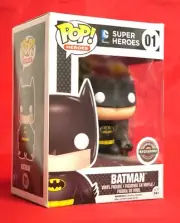 Funko Pop Heroes Batman #01 GameStop Exclusive MIB Vinyl Figure
