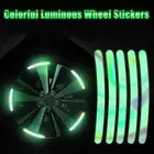 Rainbow Laser Glow-in-the-dark Sticker Bicycle Reflective Sticker Balance Car