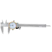 Double Shock Proof Dial Caliper 0-150mm 0.02 mm Stainless Steel Dial Calipers