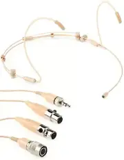 Galaxy Audio HSM8F Omnidirectional Headset Microphone for Wireless - Beige