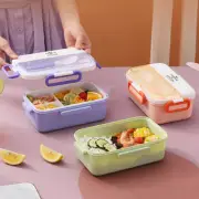 1.1l Bento Box Leak-proof Lunch Organizer Kids School Plastic Bento Container