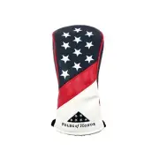 PRG ORIGINAL FOLDS OF HONOR COLLEGE STYLE USA FLAG DRIVER COVER New in Package