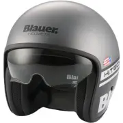Pilot 1.1 06 Grey Black Jet Helmet