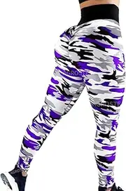 [A AGROSTE] Women's Yoga Pants High Waist Scrunch Ruched Butt Lifting Workout Leggings Sport Fitness Gym Push Up Tights