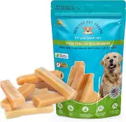 Himalayan Yak Cheese Dog Chews-Yak Milk Treat Natural Dog bone aggressive-8PCS