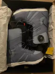 Burton Felix Double Boa Women's Boots Size 6 Slate Blue Snowboard