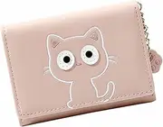 [TINEASUR] Card Wallet Women Small Change Purse Mini Wallet Kitten Coin Purse Zipper Bag Credit Cards Holder