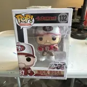 Funko Pop! Vinyl: Nick Bosa #132 Please See Photo Damage To Box