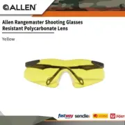 Allen Rangemaster Shooting Glasses Resistant Polycarbonate Lens Yellow #al2272