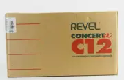 New/ Sealed Revel Concerta C12 Bookshelf Center Speaker (Black Ash) m151