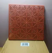 10 Piece Interlocking Snap Pathway Walkway Patio Tile Mats Red Orange