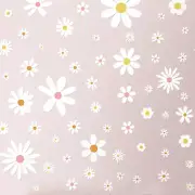 Haobase Daisy Wall Decals Vinyl Wall Decals Daisy Stickers Boho Floral Wall S...