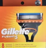 Gillette Fusion 5 - Razor Blade Refills - 8 Count - 5-Blade Cartridges - New