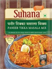 Suhana Paneer tikka masala 50gm Pouch Spice Mix convenient & cooks in mins