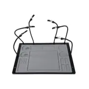 2-in-1 Helping Hands Soldering Kit, Helping Hands Soldering Station with Sili...