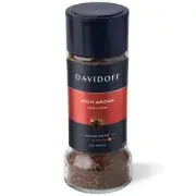 Davidoff Rich Aroma Instant Coffee 100% Arabica, 100 g Free Shipping World Wide