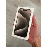 IPHONE 15 PRO 256原鈦色 全新未拆高雄自售