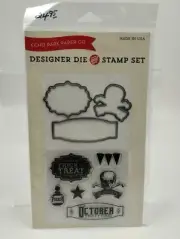 Echo Park Designer Die & Stamp Set Halloween #HP91030 New Free Shipping