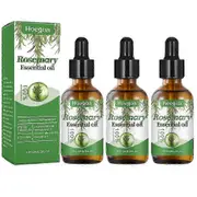 1-3pcs Rosemary Essential Oil Hair Growth Oils Pure Natural 60ML Hair Essential Oils For Nourish Shiny Hair Healthy
