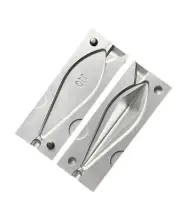 TRILOBE lead fishing weight mold 110 g. 3.88 oz .fishing aluminum mold