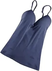 Colaxi Women's Built in Bra Padded Tank Tops Camisole Cami Sleeping
