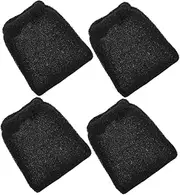 LIFKOME Hair Dryer Accessories 4 Pack Diffuser Cap Socks Universal Hair Dryer Diffuser Attachment for Curly Hair Styling