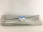 BAND-IT TIE-LOK AX6209 Ties 304SS Stainless Steel 3/8" x .019" x 14" (Qty-100)