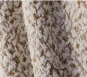 3+ yds Metaphores Feline Impala Animal Print Alpaca Boucle Upholstery Fabric
