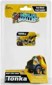 World's Smallest Mini FRONT LOADER Mighty TONKA Truck Miniature Micro NEW