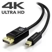 Alogic 3m Mini DisplayPort to DisplayPort Cable Ver 1.2 (M/M)
