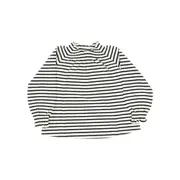 [DOUDOU] DOUDOU Striped t-shirt in cotton and viscose-blend Kids 6Y 6Y White