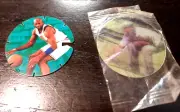 Michael Jordan Tazo set numbers #1 & 44 Moviemotion in packaging Space Jam NBA