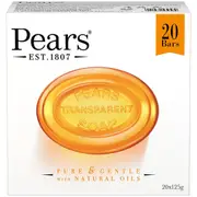 Pears Amber Transparent Soap 20 x 125g