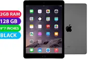 Apple iPad Air 2 Wifi (128GB, Black) - Grade (Excellent)