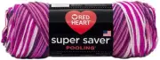 Red Heart Super Saver Pooling Yarn-Berry (Pack of 3 Skein)