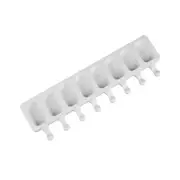 8 Cell Silicone Frozen Ice Cream Mold Juice Popsicle Maker Ice Lolly Mould