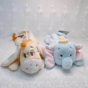 迪士尼專賣店 小飛象 Dumbo 小熊維尼 屹耳 Eeyore 絨毛材質 立體造型 文具 小物收納 筆袋