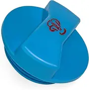 Click&Fit Blue Coolant Overflow Reservoir Cap compatible with Audi 2000-2012, VW 1999-2012 engine antifreeze expansion tank lid 1J0121321B, 3B0121321, thread dia 2.42in (61.8 mm)