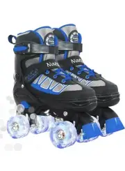 Nattork Roller Skates for Kids Boys Girls, Size L 3Y-6YAdjustable Rollerskates