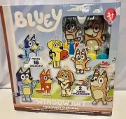 BLUEY ~ Window Art Suncatchers Kit for Kids to Paint - NEW!!!