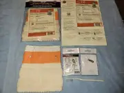 (2)TOYOSTOVE KEROSUN DC100, DC90 KEROSENE HEATER WICKS/IGNITER/CLEAN BRUSH/GUIDE